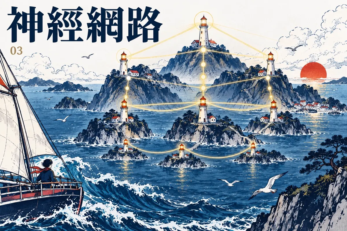神經網路怎麼運作？用權重、損失與反向傳播理解深度學習封面