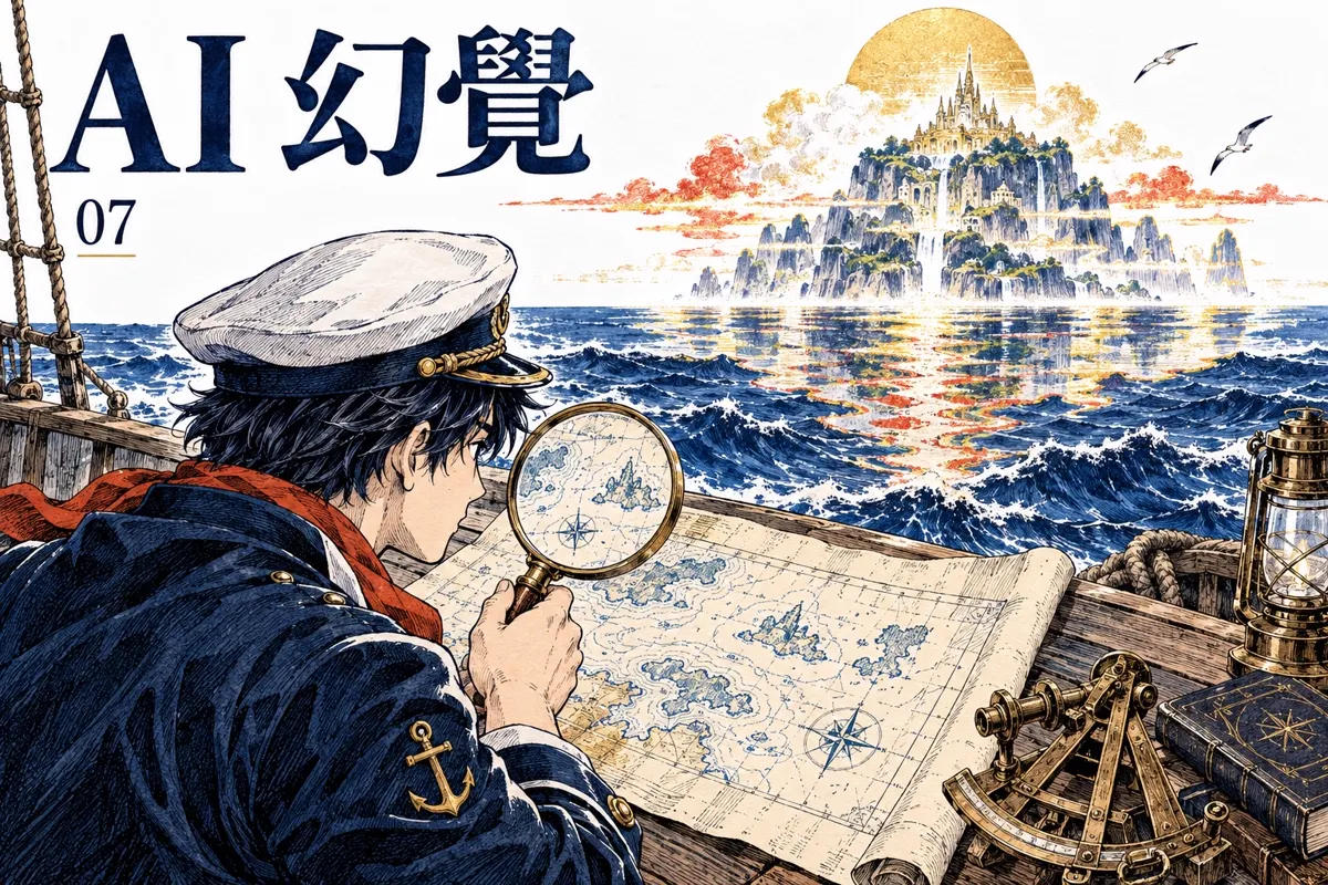 AI 為什麼會一本正經地答錯?理解幻覺與事實查核的方法封面